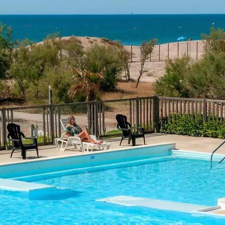 Les Pieds Dans L'Eau A Palavas ! Mer A 50 M ! Mhome 6 Pers Climatise T Confort Camping 4 Etoiles Kültér fotó